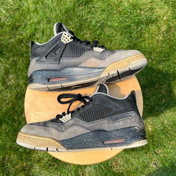 Nike Air Jordan 4 Retro Fear 2013 Men\'s Shoes - Size 9.5 - Ships Now main image 5